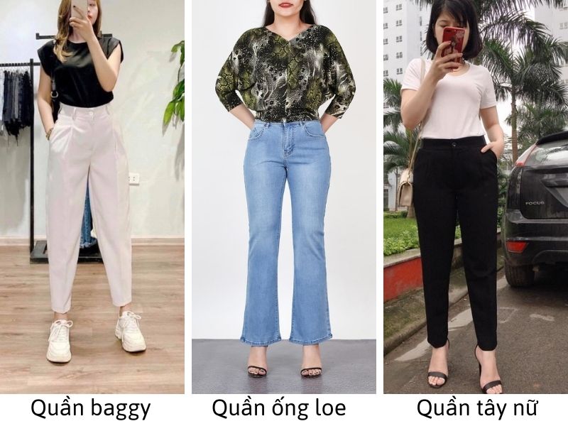 người béo nên mặc quần gì